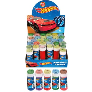 Мыльные пузыри (60мл) Hot Wheels (36шт/уп) Цена за шт 01047-60ЭД