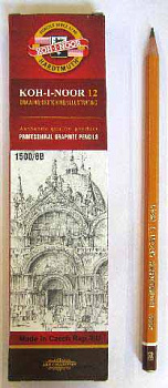Карандаш ч/гр. KOH-I-NOOR 1500/8B заточ.