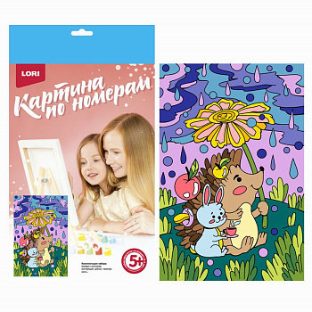 Картина по номер.д/малышей Летний дождь Ркн-099 (Колорит)
