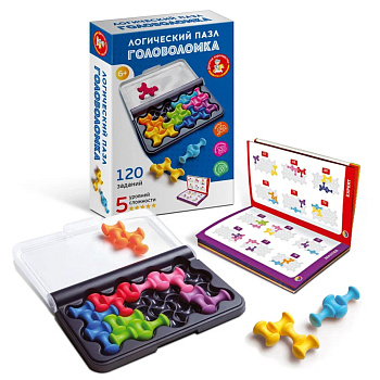 Игра головоломка Логический пазл фигурная (8эл) 70057 (Дес.Кор.)