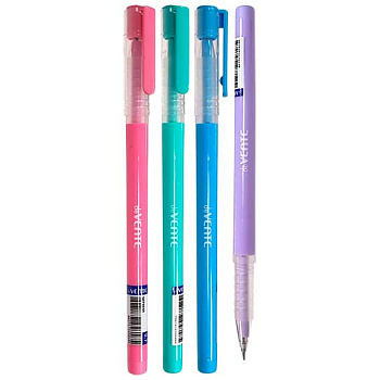 Ручка масл. шар. deVENTE "Enigma" 5073432 синяя,игольч.,0,7мм,ультраглад.письмо,