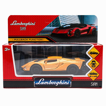 Машина Технопарк металл. Lamborghini sian (12см) дв,инер,в/к 2210C0142-R