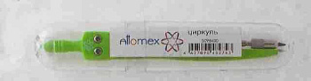 Циркуль ATTOMEX 5098400 пластик.футляр цв.асс.