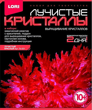 Лучистые кристаллы Красный кристалл Лк-001 (Колорит)