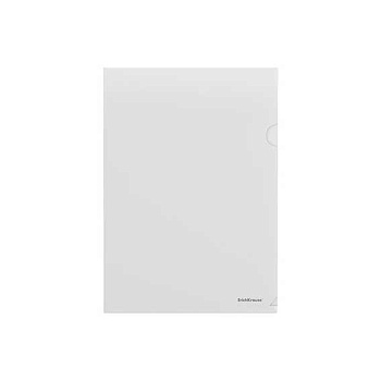 Папка-уголок А4 EK "Glossy Clear" 50151 прозр.глянц.,160мкм