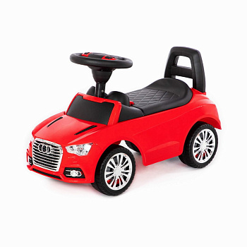 Толокар Автомобиль SuperCar №2 звук,красный 84545 (Полесье)