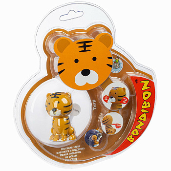 Bondibon фигурка Тигр Ребятам о зверятах (свет,звук,18х4х18см) RS6199-Tiger/ВВ47