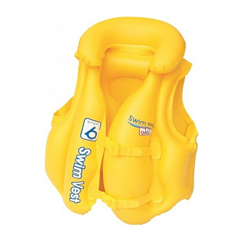 Жилет 51х46см Swim Safe,ступень B,3-6лет 32034 (Bestway)