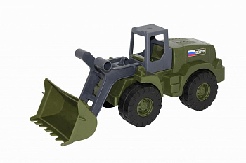 Трактор Агат погрузчик военный 48547 (Полесье)